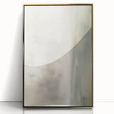Minimalist Abstract Art: Soft Neutral Tones with Subtle Gradient