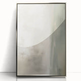 Minimalist Abstract Art: Soft Neutral Tones with Subtle Gradient