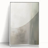 Minimalist Abstract Art: Soft Neutral Tones with Subtle Gradient