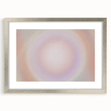 Soft Pastel Gradient Canvas with Nature-Inspired Grainy Textures