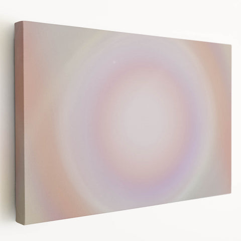 Soft Pastel Gradient Canvas with Nature-Inspired Grainy Textures