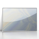 Soft Blue Gradient Nature-Inspired Wall Art with Subtle Textures