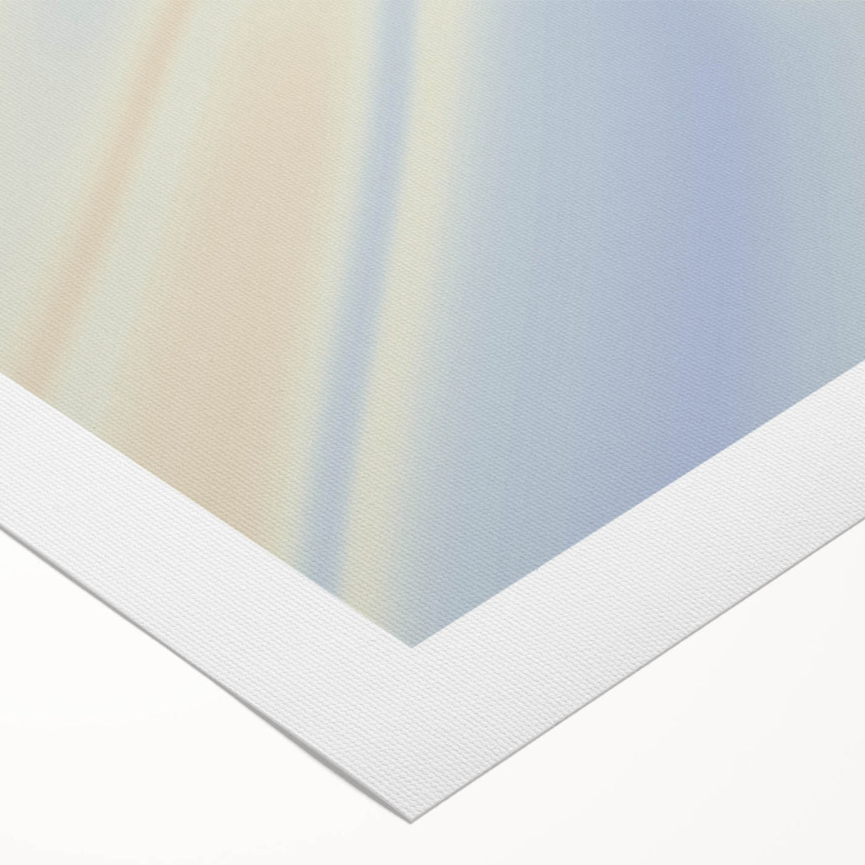 Soft Blue Gradient Nature-Inspired Wall Art with Subtle Textures