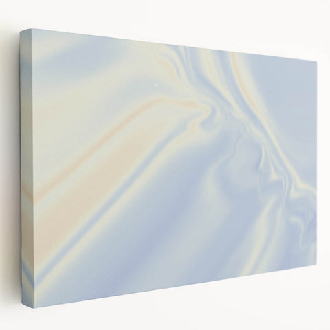 Soft Blue Gradient Nature-Inspired Wall Art with Subtle Textures