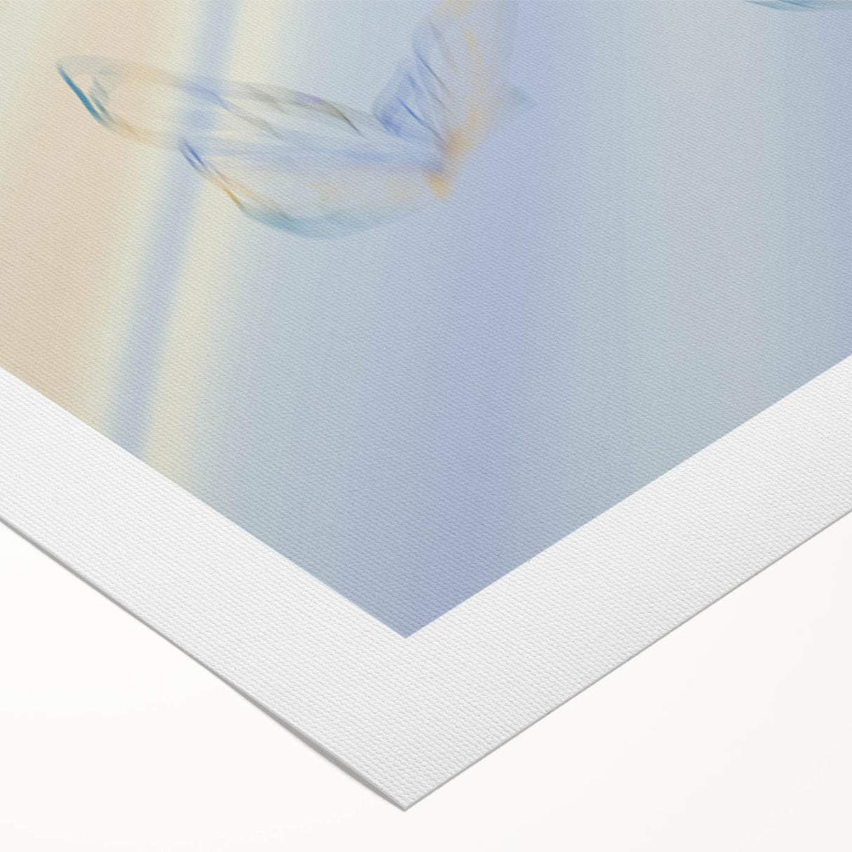 Nature-Inspired Gradient Wall Art with Delicate Butterfly Motifs