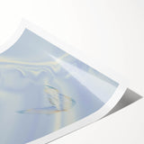 Nature-Inspired Gradient Wall Art with Delicate Butterfly Motifs