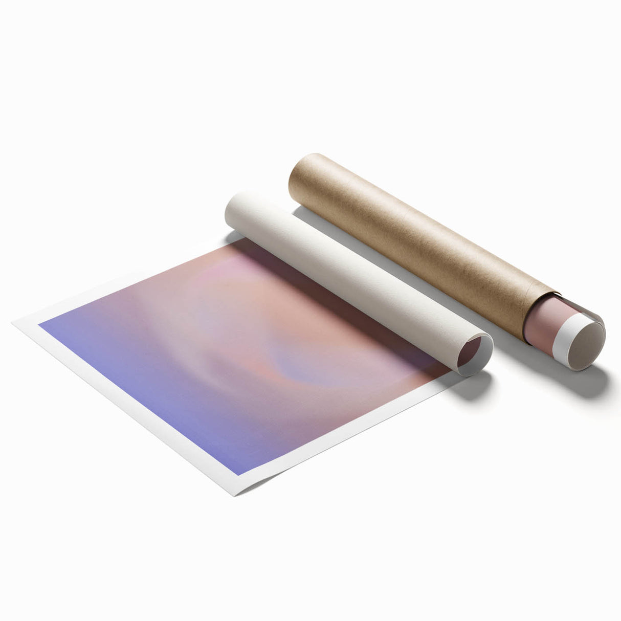 Nature-Inspired Grainy Gradients with Soft Pastel Hues and Textured Art