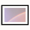 Rainbow Gradient Nature-Inspired Abstract Wall Art with Soft Tones