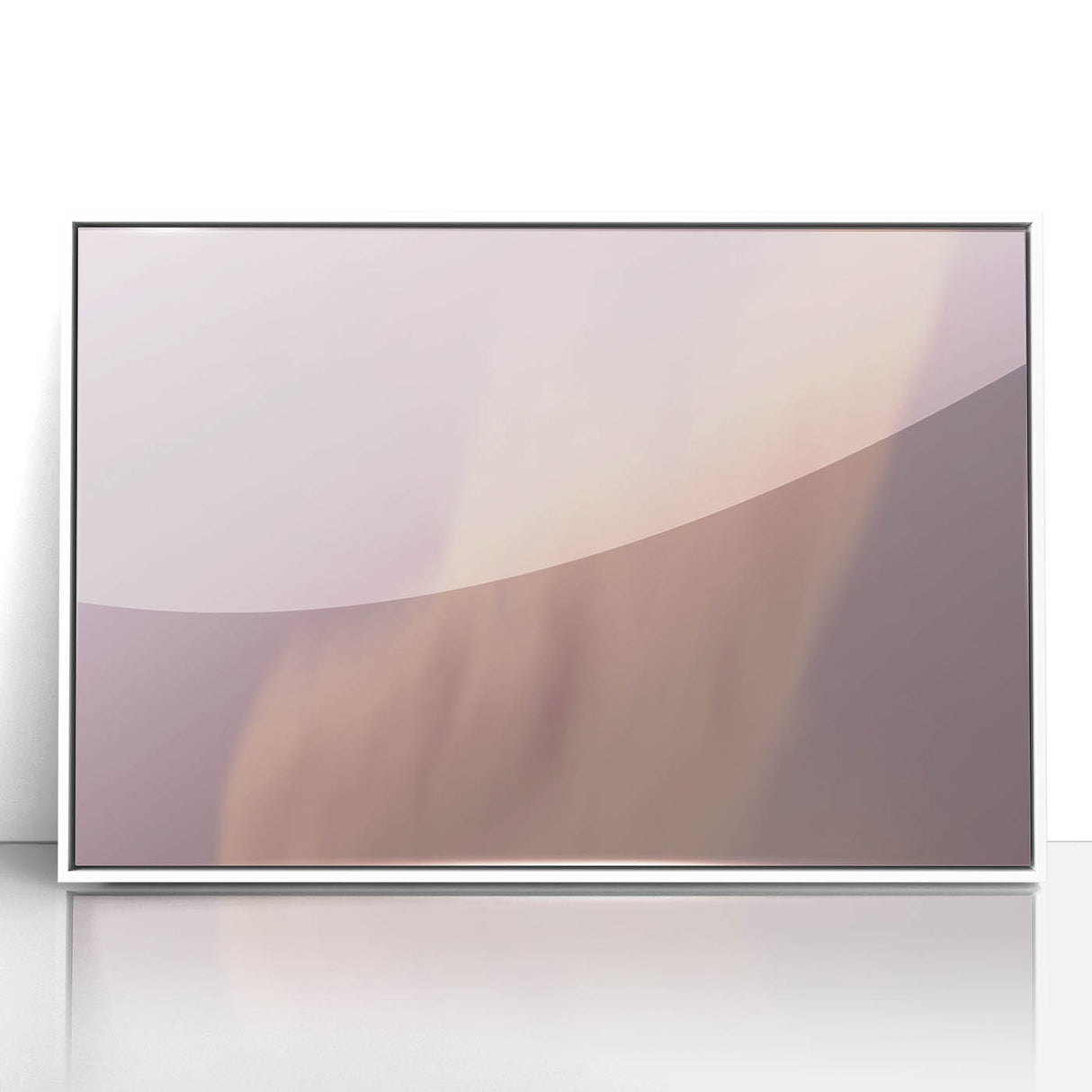Nature-Inspired Abstract Gradient Canvas with Soft Earthy Textures