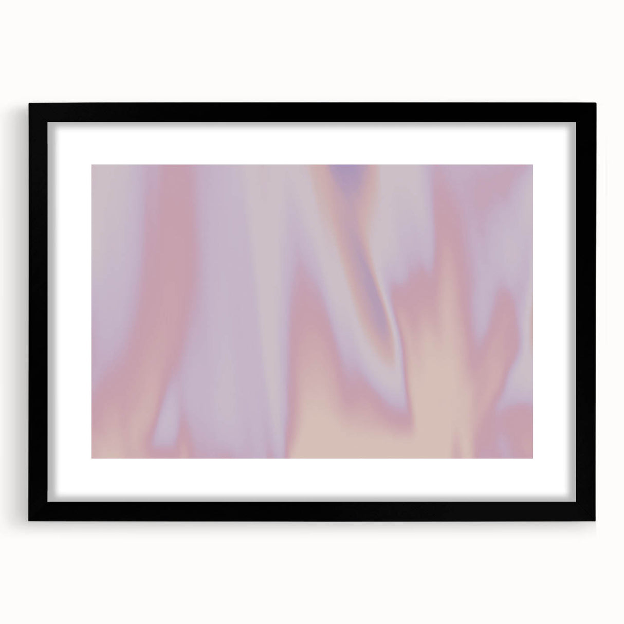 Nature-Inspired Grainy Gradient Wall Art with Dreamy Pastel Hues