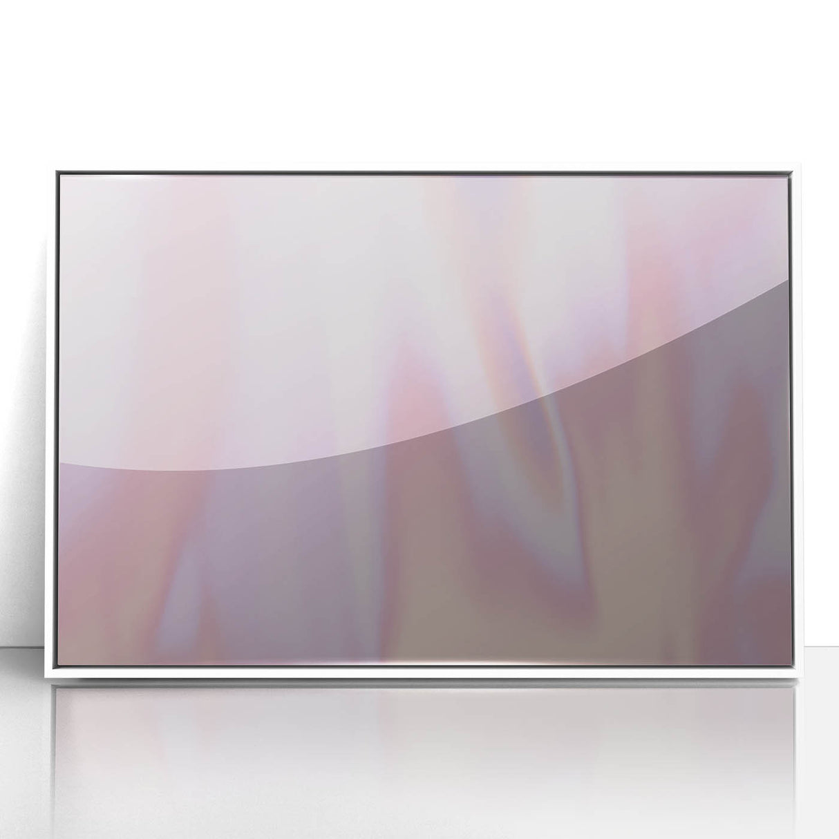 Nature-Inspired Grainy Gradient Wall Art with Dreamy Pastel Hues