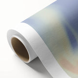 Nature-Inspired Abstract Gradient Wall Art with Blue and Beige Hues