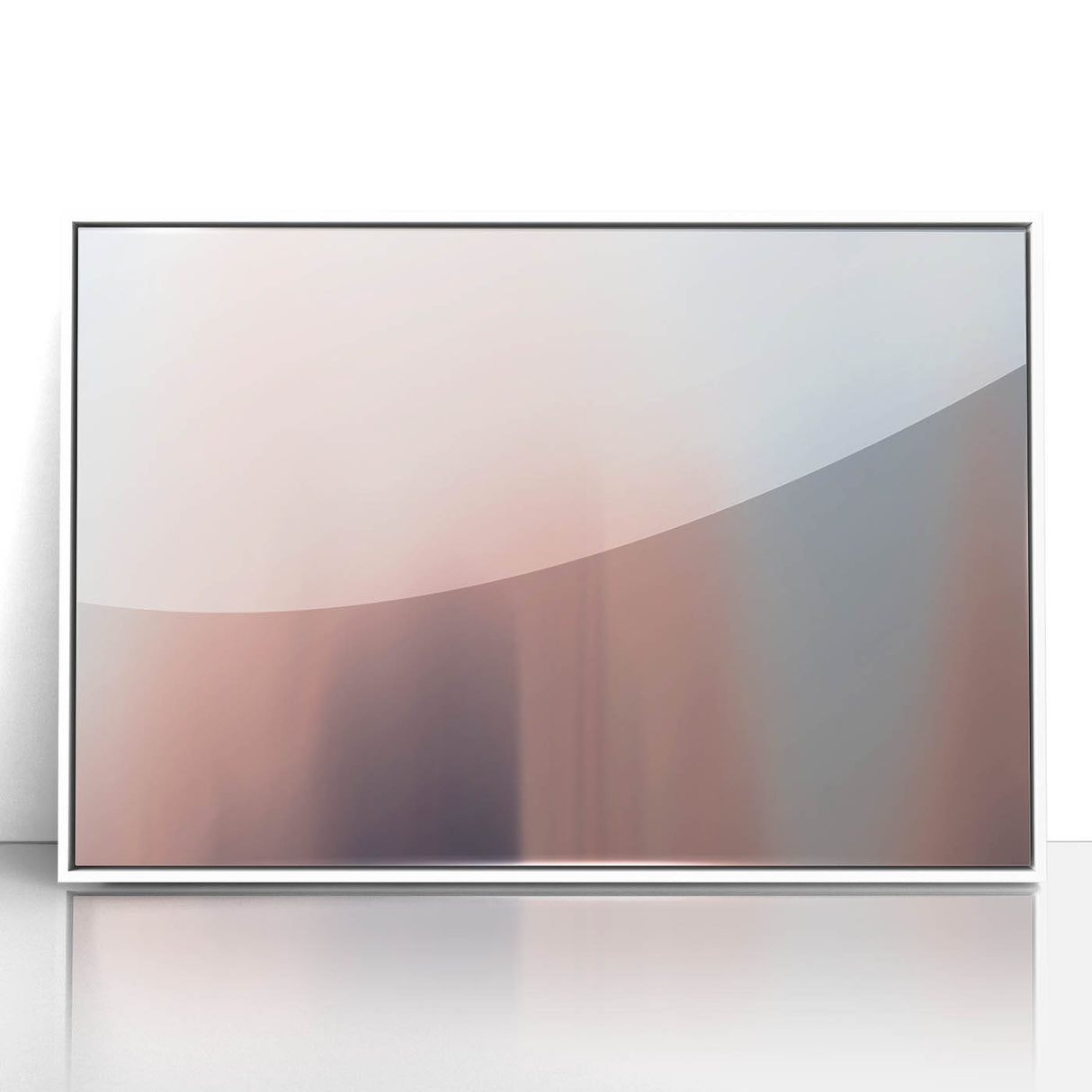 Nature-Inspired Grainy Gradient Wall Art with Soft Earthy Hues