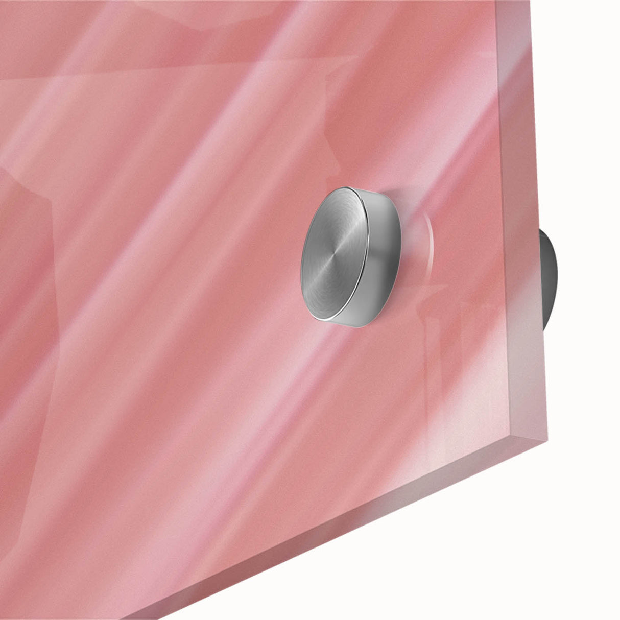 Nature-Inspired Grainy Gradient Wall Art in Soft Pink Tones