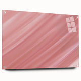 Nature-Inspired Grainy Gradient Wall Art in Soft Pink Tones