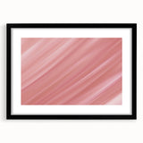 Nature-Inspired Grainy Gradient Wall Art in Soft Pink Tones