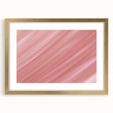 Nature-Inspired Grainy Gradient Wall Art in Soft Pink Tones