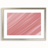 Nature-Inspired Grainy Gradient Wall Art in Soft Pink Tones