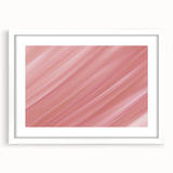 Nature-Inspired Grainy Gradient Wall Art in Soft Pink Tones