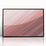 Nature-Inspired Grainy Gradient Wall Art in Soft Pink Tones
