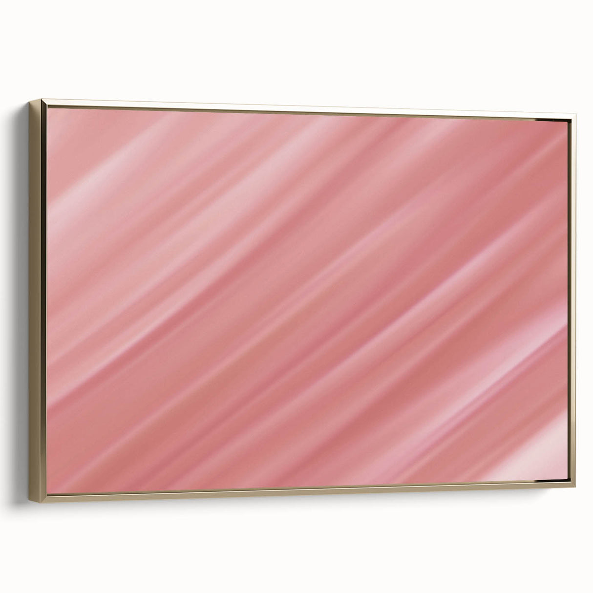 Nature-Inspired Grainy Gradient Wall Art in Soft Pink Tones