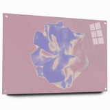 Abstract Nature-Inspired Gradient Flower Art with Soft Pastel Hues