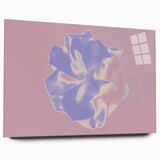 Abstract Nature-Inspired Gradient Flower Art with Soft Pastel Hues