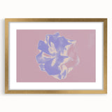 Abstract Nature-Inspired Gradient Flower Art with Soft Pastel Hues