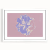 Abstract Nature-Inspired Gradient Flower Art with Soft Pastel Hues