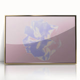 Abstract Nature-Inspired Gradient Flower Art with Soft Pastel Hues