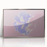 Abstract Nature-Inspired Gradient Flower Art with Soft Pastel Hues