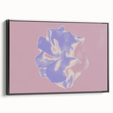 Abstract Nature-Inspired Gradient Flower Art with Soft Pastel Hues