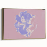 Abstract Nature-Inspired Gradient Flower Art with Soft Pastel Hues