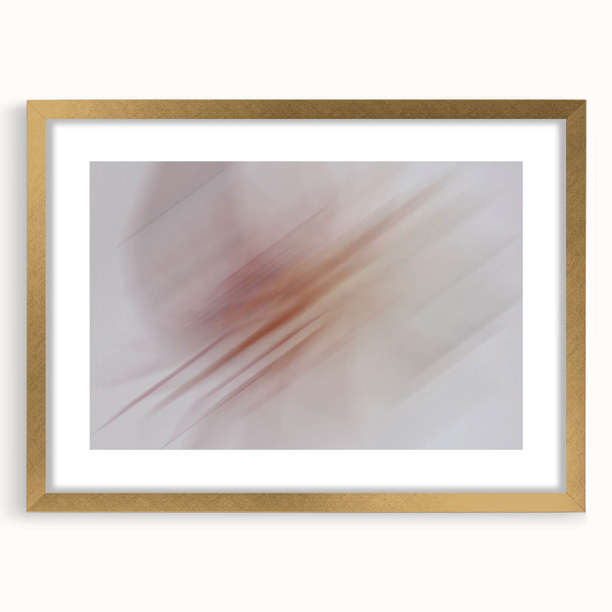 Nature-Inspired Gradient Wall Art with Abstract Motion and Warm Tones