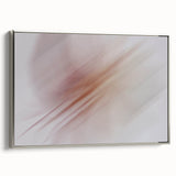 Nature-Inspired Gradient Wall Art with Abstract Motion and Warm Tones