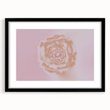 Abstract Floral Nature-Inspired Gradient Art with Soft Earthy Tones