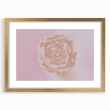 Abstract Floral Nature-Inspired Gradient Art with Soft Earthy Tones