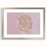 Abstract Floral Nature-Inspired Gradient Art with Soft Earthy Tones