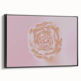 Abstract Floral Nature-Inspired Gradient Art with Soft Earthy Tones