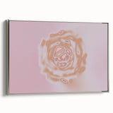 Abstract Floral Nature-Inspired Gradient Art with Soft Earthy Tones