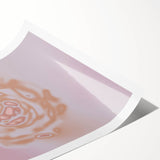 Abstract Floral Nature-Inspired Gradient Art with Soft Earthy Tones