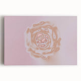 Abstract Floral Nature-Inspired Gradient Art with Soft Earthy Tones