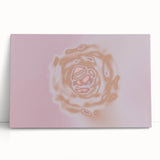 Abstract Floral Nature-Inspired Gradient Art with Soft Earthy Tones