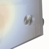 Nature-Inspired Abstract Gradient Wall Art with Soft Sunburst Tones