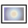 Nature-Inspired Abstract Gradient Wall Art with Soft Sunburst Tones