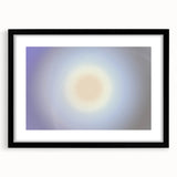 Nature-Inspired Abstract Gradient Wall Art with Soft Sunburst Tones
