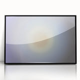 Nature-Inspired Abstract Gradient Wall Art with Soft Sunburst Tones