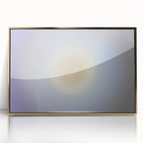 Nature-Inspired Abstract Gradient Wall Art with Soft Sunburst Tones