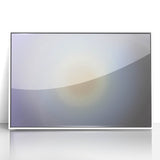 Nature-Inspired Abstract Gradient Wall Art with Soft Sunburst Tones