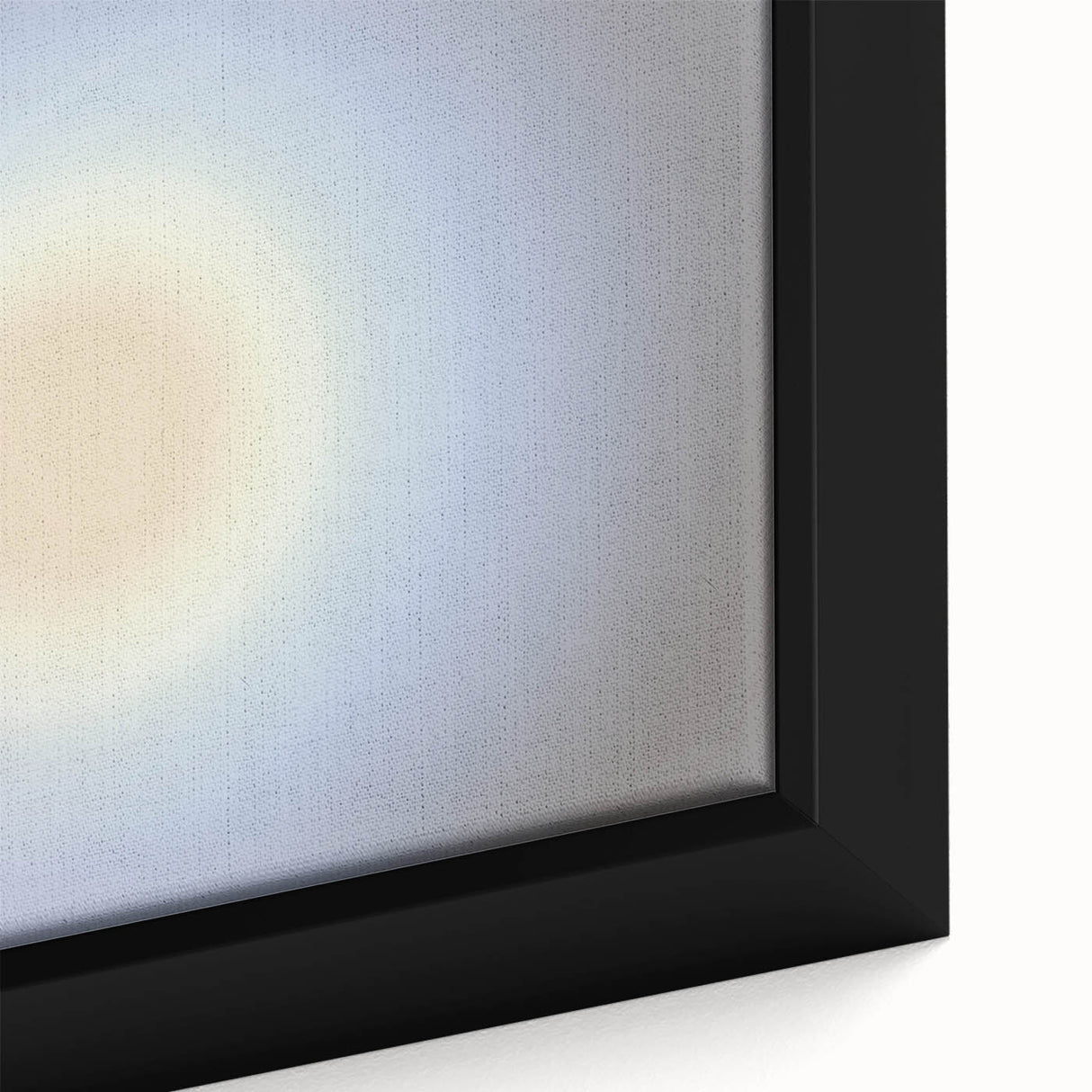 Nature-Inspired Abstract Gradient Wall Art with Soft Sunburst Tones